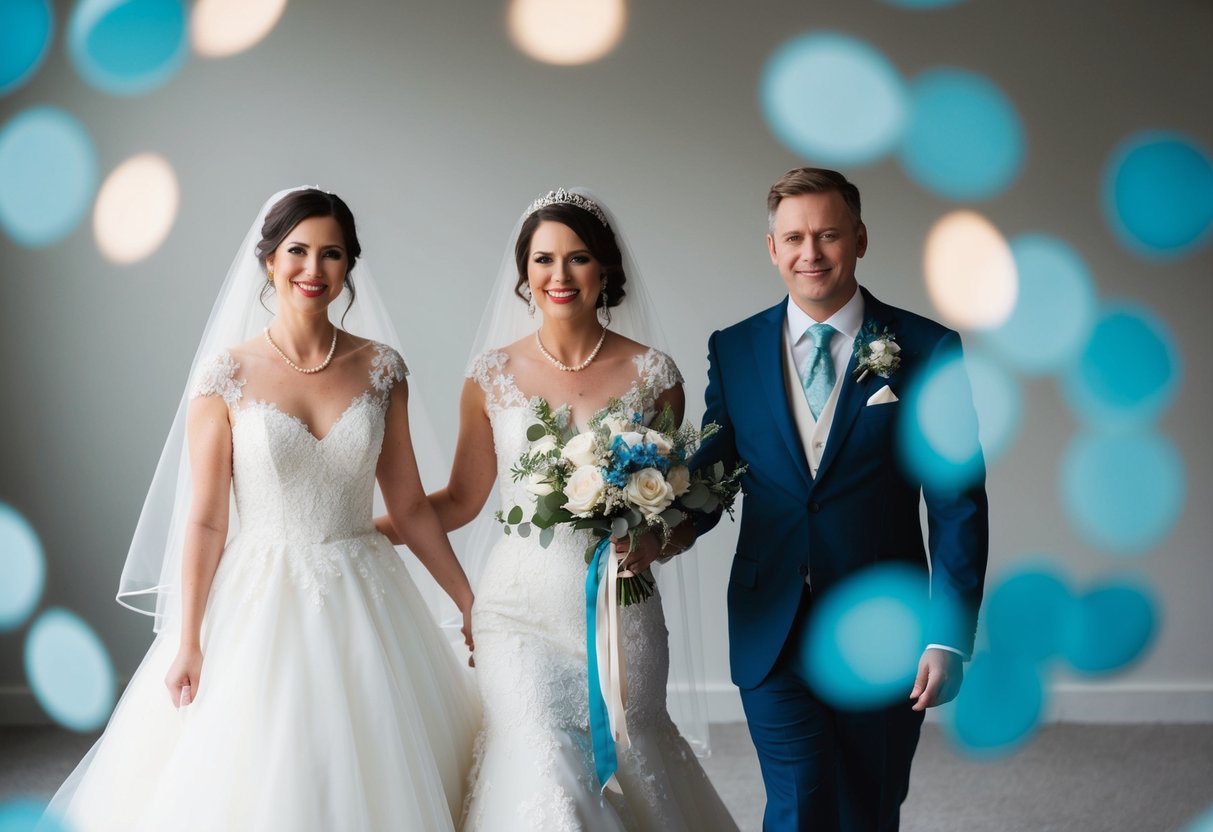 A bride needs something old, something new, something borrowed, and something blue for good luck