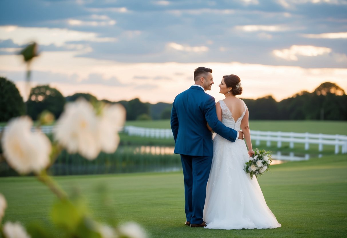The groom's family traditionally pays for the wedding venue and the bride's family pays for the wedding dress and flowers