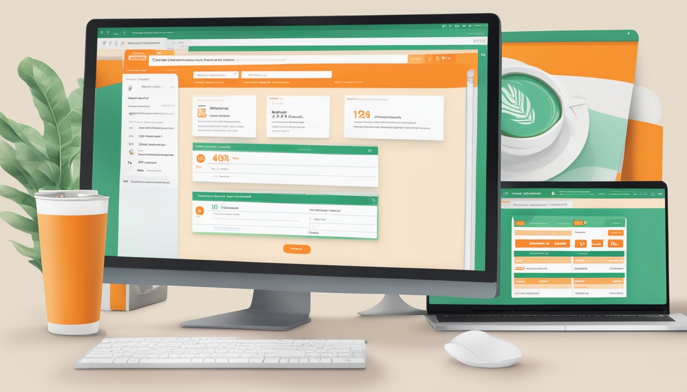 A computer screen displaying the paperless employee portal for Whataburger, with tabs for pay and tax information