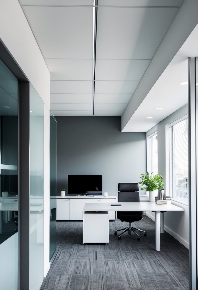 23 Grey and White Office Ideas