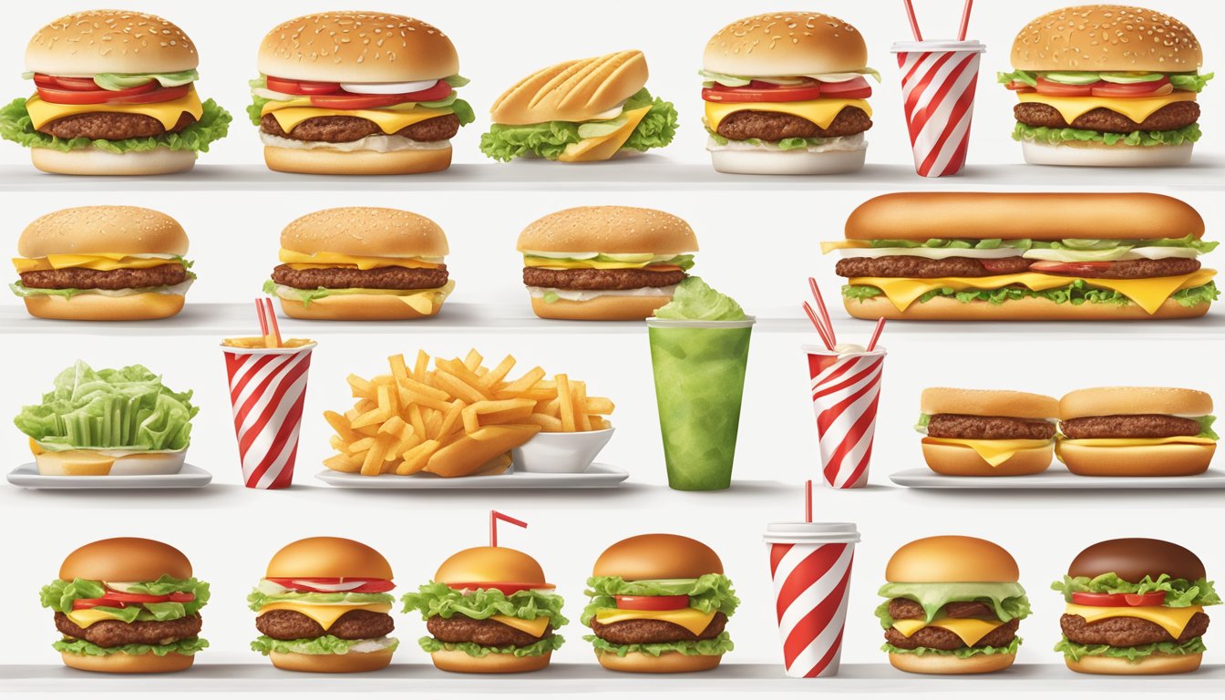 A comparison of the quality and ingredients of In-N-Out Burger and Shake Shack, with a focus on the presentation of the food and the visible ingredients used in each burger