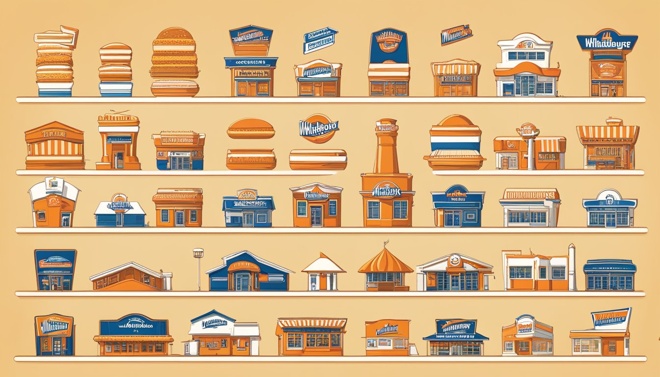 A timeline of Whataburger's logos and branding through the years, from its founding to the present day