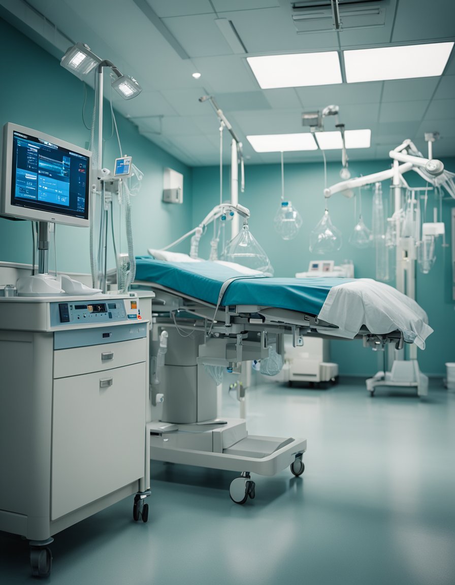 Digital photo of an operating room