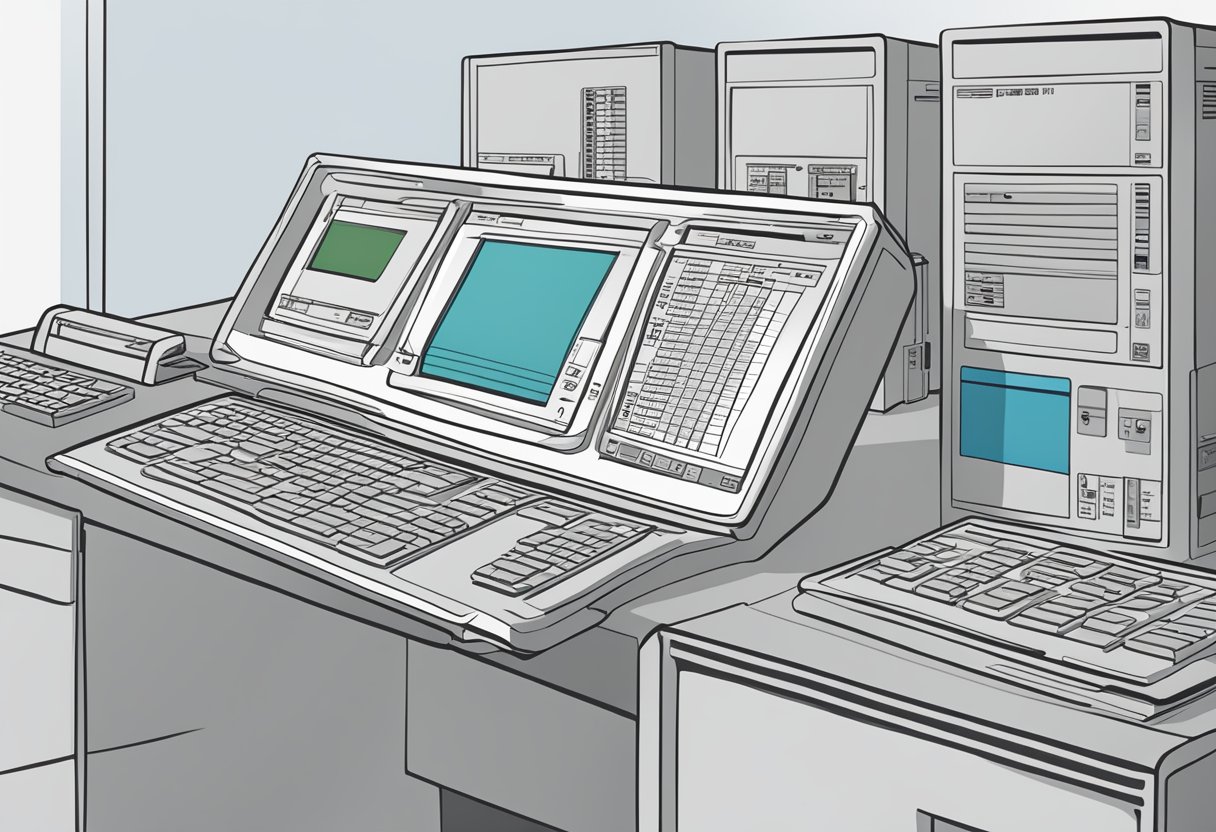 A computer screen displaying a cost element table in SAP