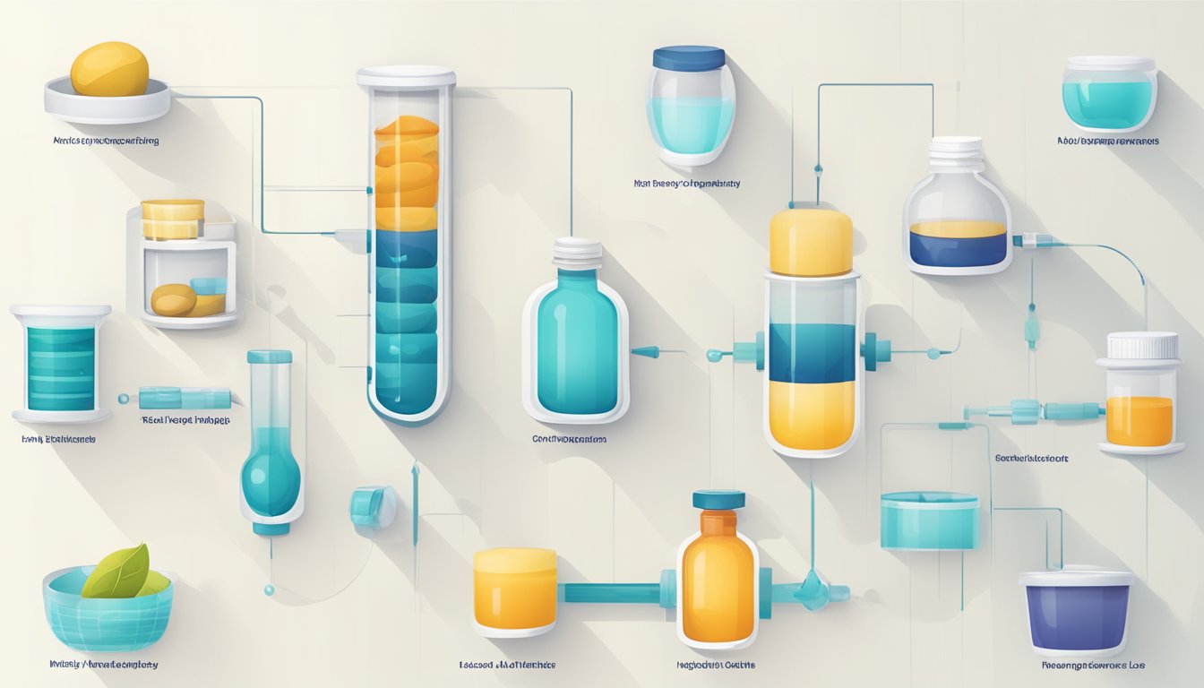 A timeline of weight loss medication development, starting with early injectable options and progressing to modern advancements