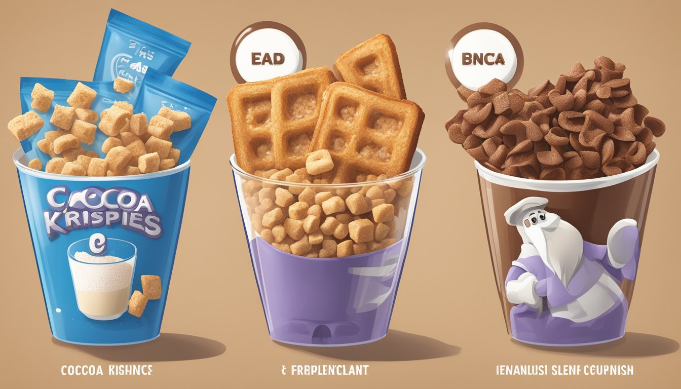 A comparison of cocoa krispies and french toast crunch ingredients, with emphasis on health impacts