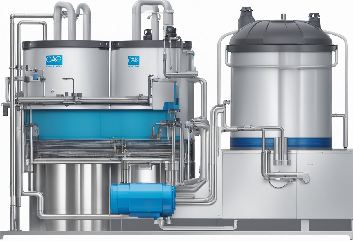 A compact drum filter and moving bed biological filter integrated within the Oase ProfiClear Premium Compact-L EGC system