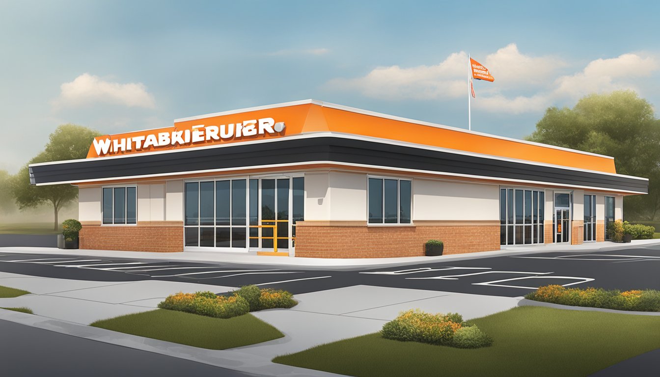 The Whataburger in Mauldin, SC is open for business, with clear accessibility and welcoming exterior