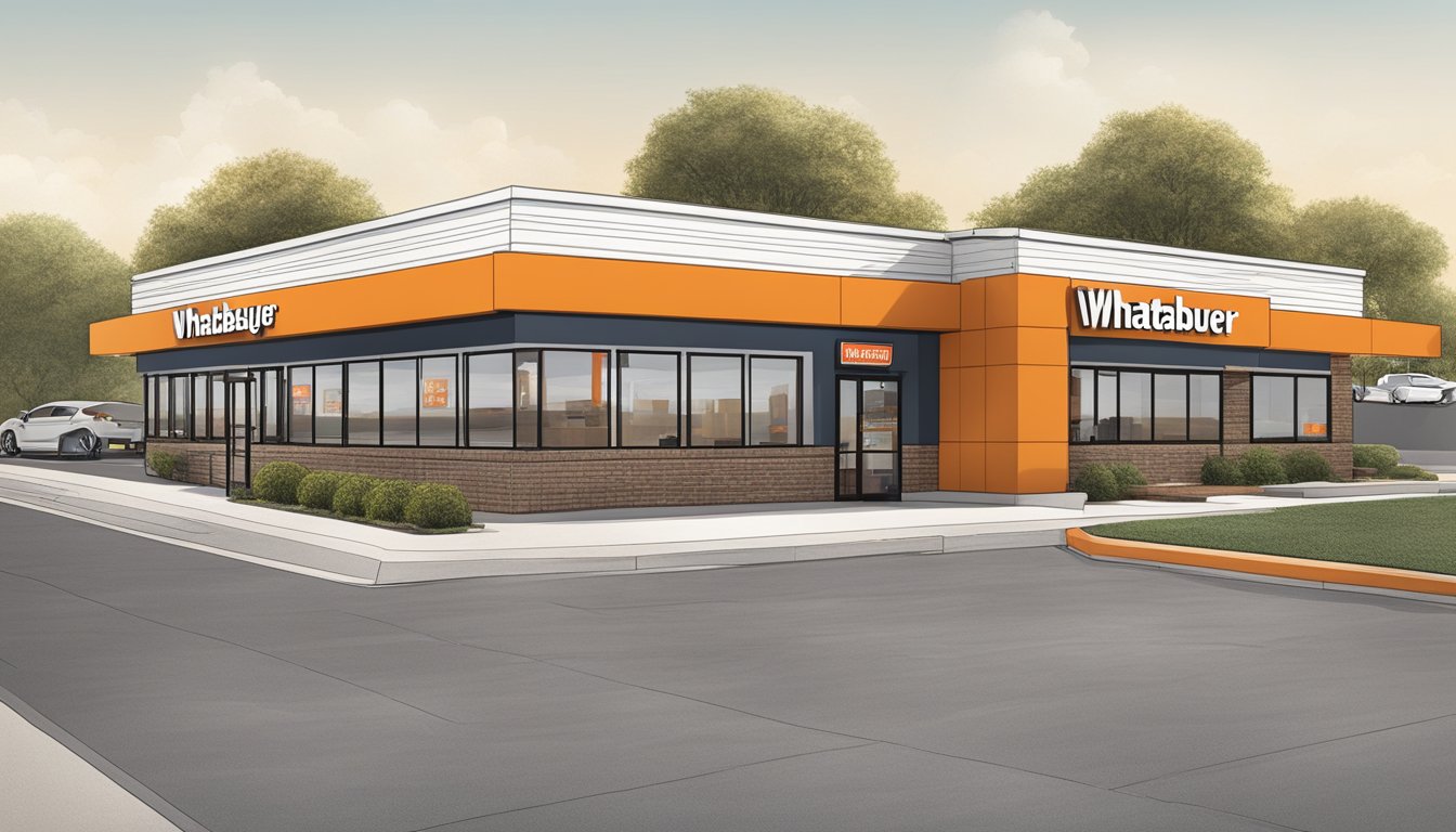 The Whataburger in Huntsville, AL is open for business, with easy access for all customers