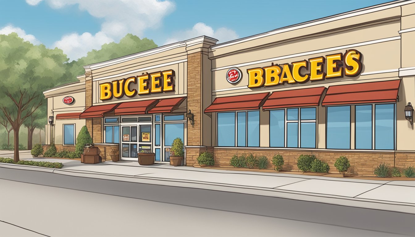 A row of 10 Buc-ee's locations, each showcasing their best local specialties, with a focus on the pecan pralines