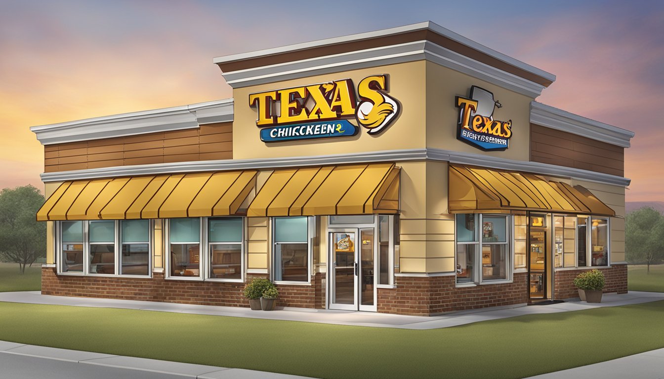 A bustling Texas Chicken franchise with 12 successful locations, each adorned with the iconic Church's logo and filled with satisfied customers