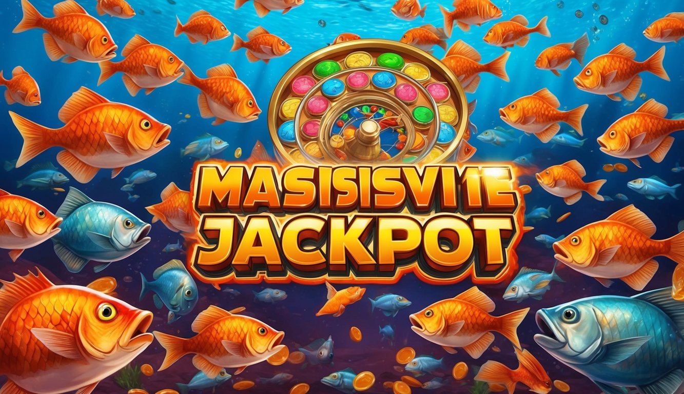 Sebuah permainan menembak ikan online yang ramai dengan jackpot besar