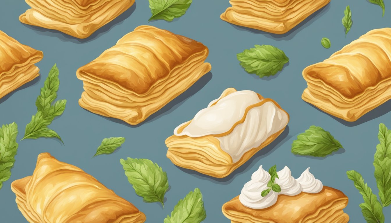 A puff pastry with mold and a foul smell