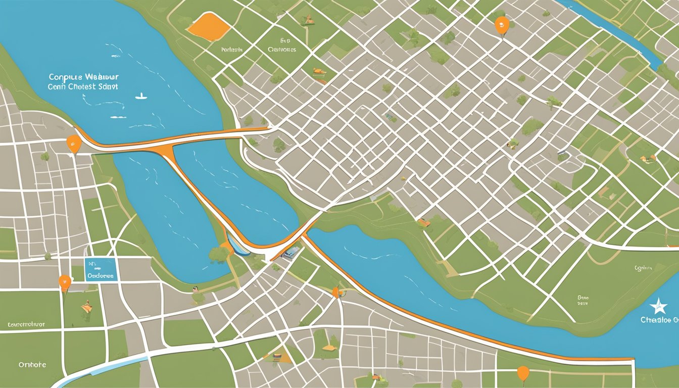 A map of Texas with a highlighted trajectory from Corpus Christi expanding outwards, showing Whataburger's ownership changes and growth