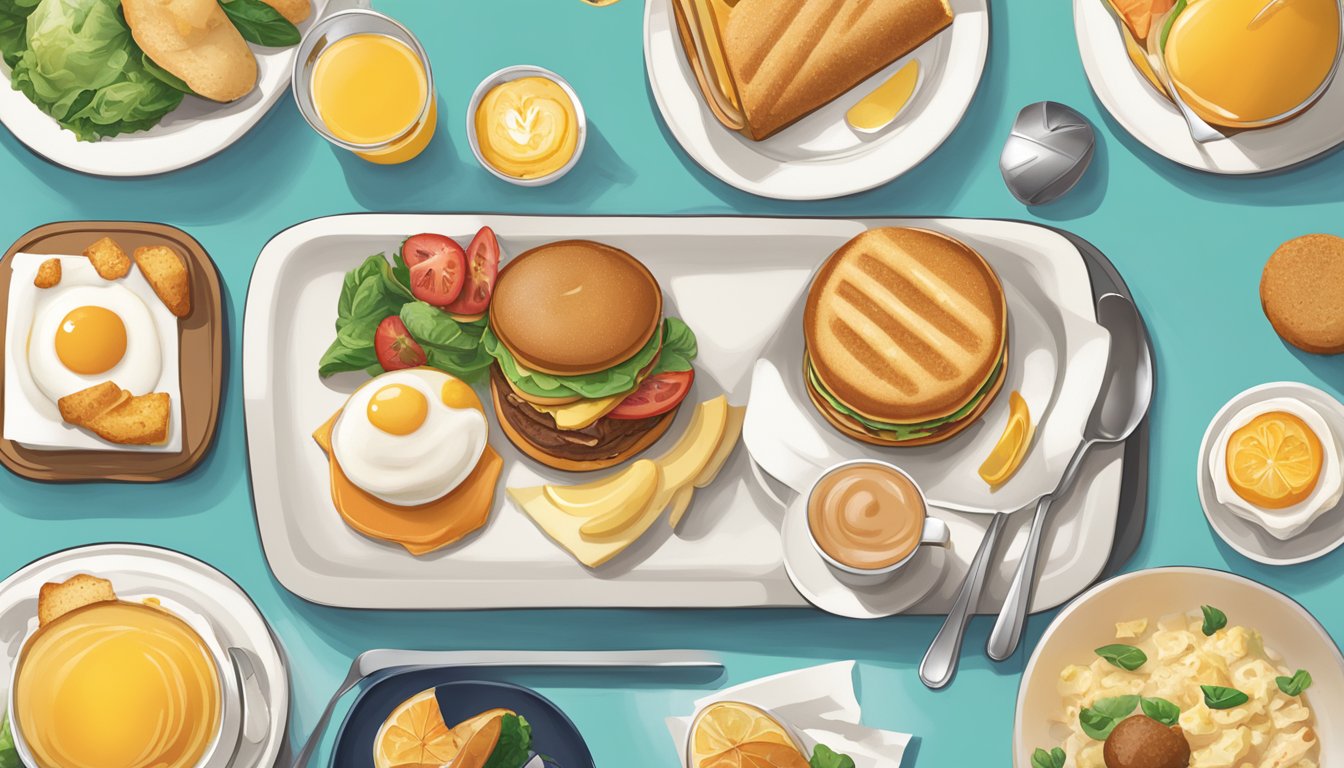 A breakfast-themed loyalty program featuring a variety of menu items and rewards, with a focus on perks and benefits