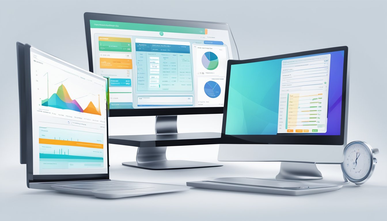 A computer screen displaying a virtual interface for treatment protocols and prescription process for online weight loss injections