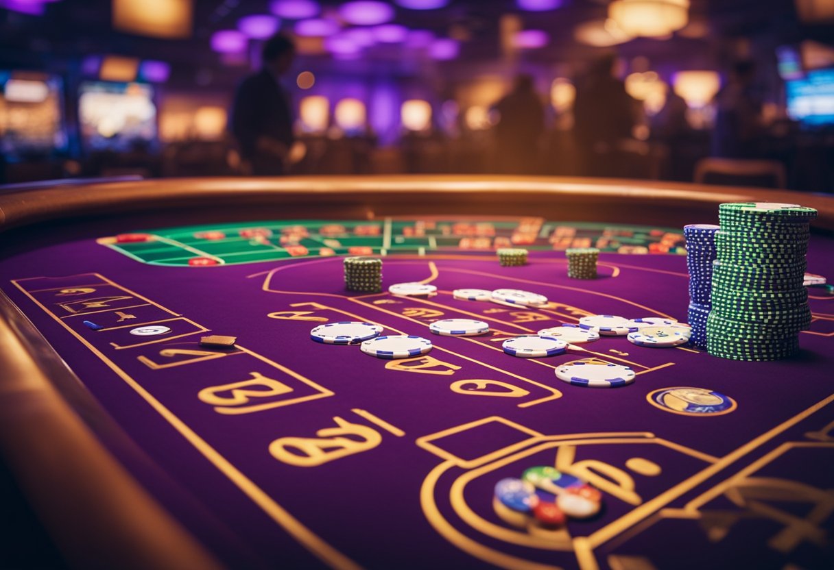 A colorful array of casino games displayed on a digital interface, with vibrant graphics and enticing visuals