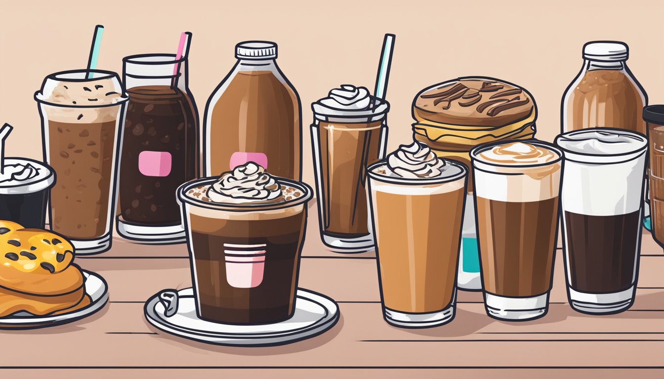 A medium cold brew sits beside 10 Dunkin' breakfast combos under $5