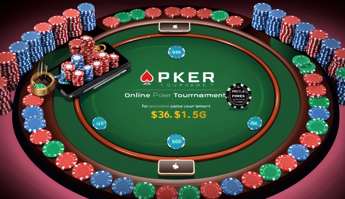 Turnamen poker online dengan hadiah besar