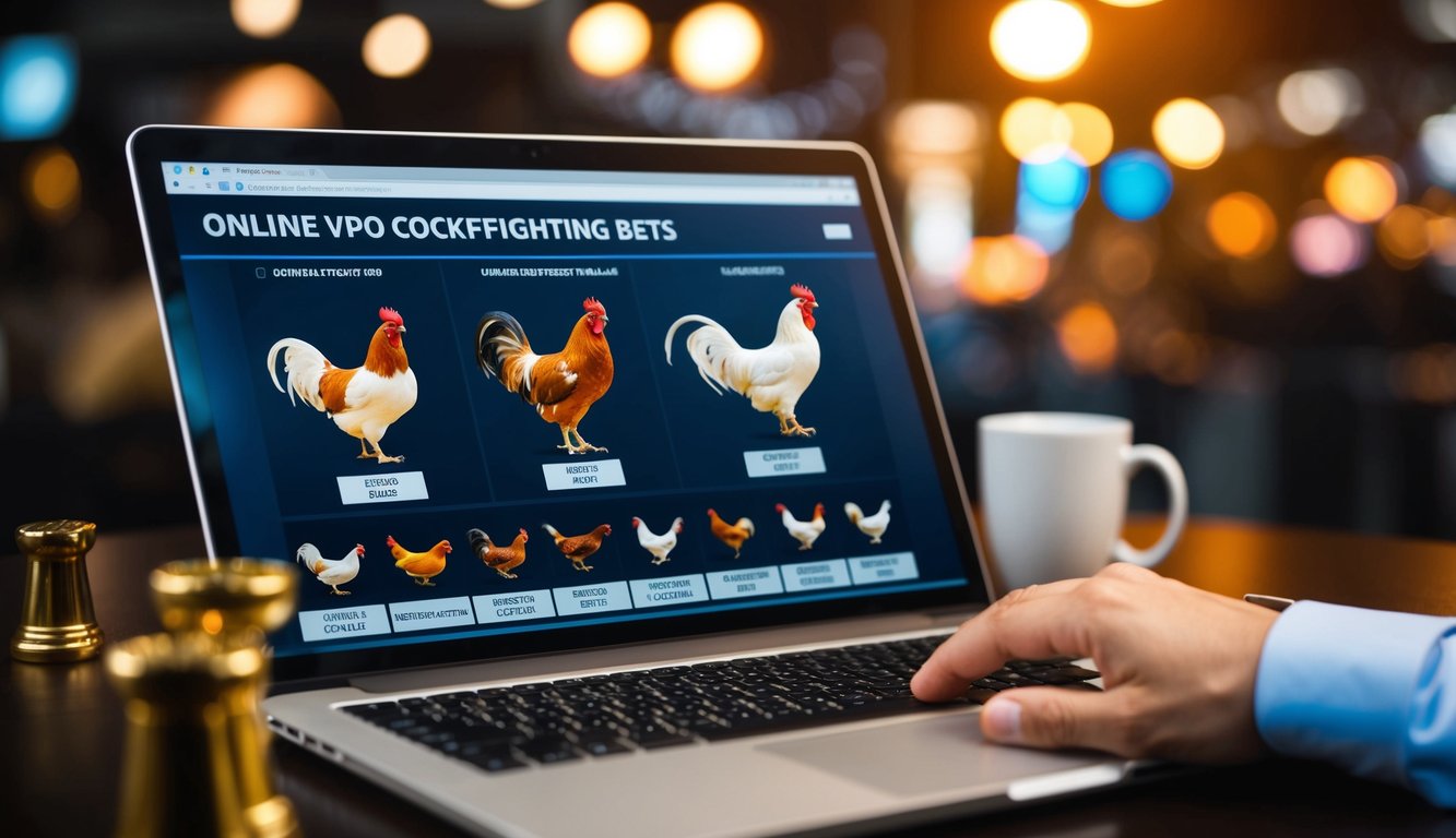 Sebuah platform digital yang menampilkan berbagai jenis taruhan sabung ayam online