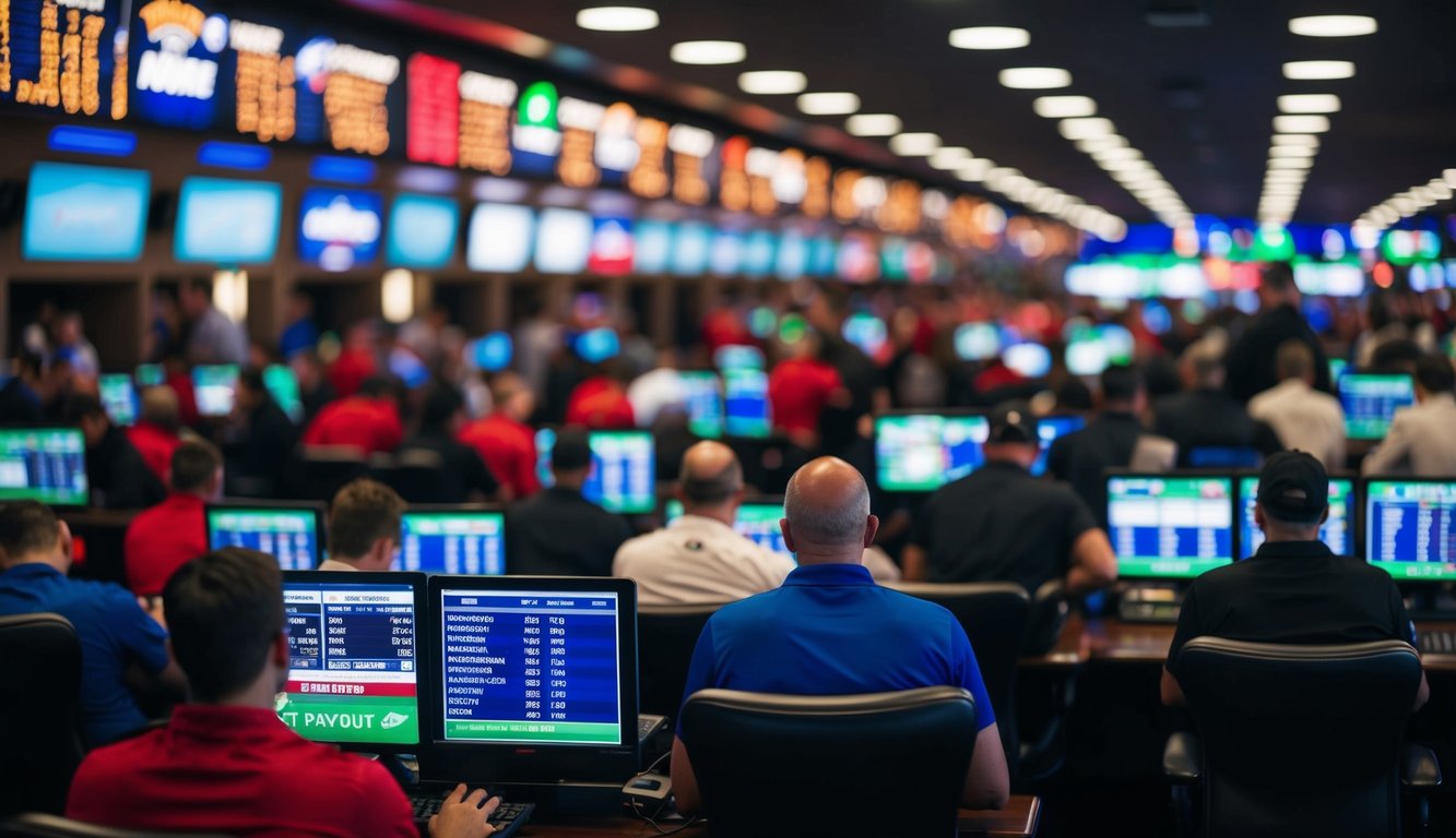 Sebuah sportsbook yang ramai dengan pembayaran cepat