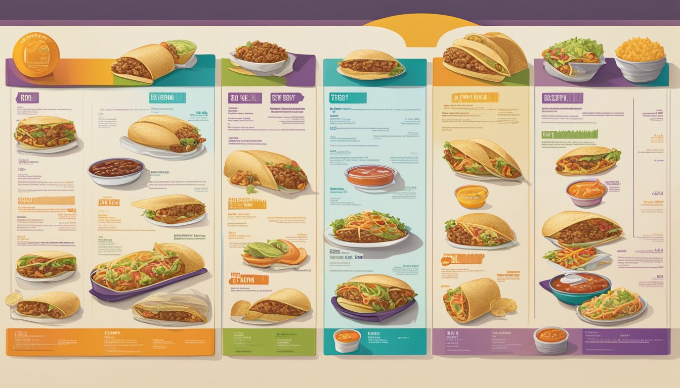 Taco Bell menu timeline, from breakfast to current items