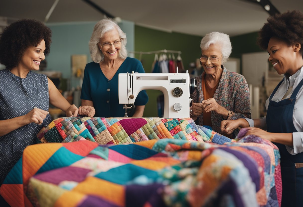 quilt making sewing machine