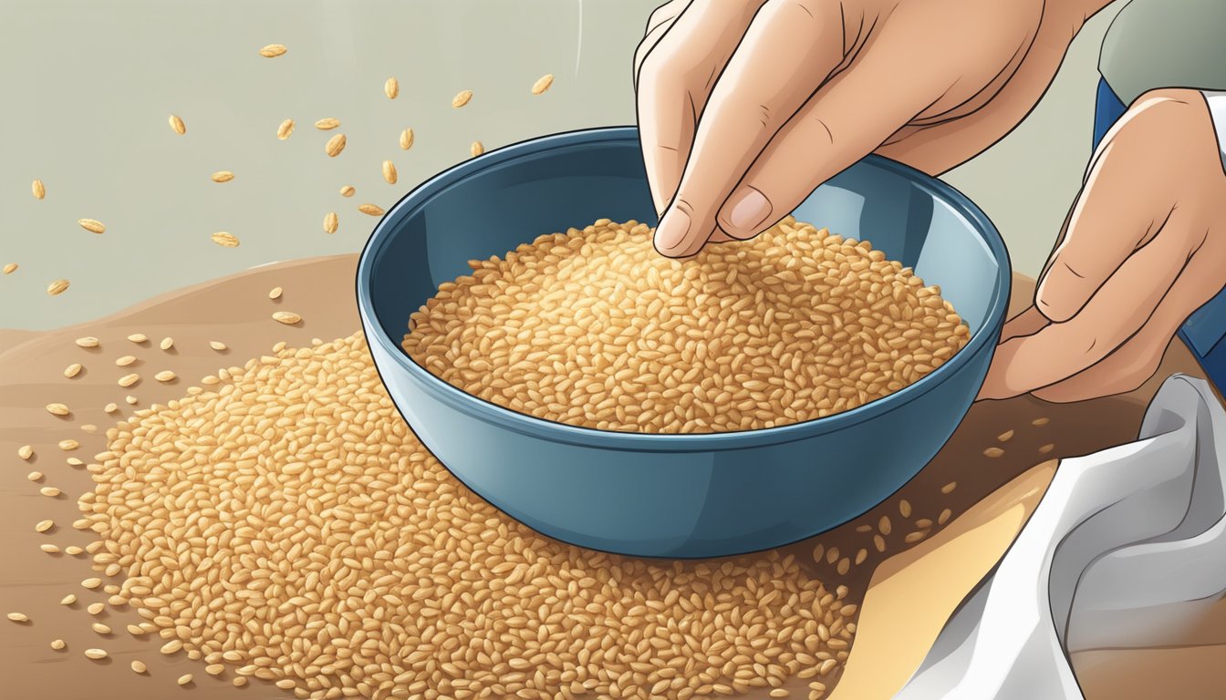 Cracked wheat being replaced by alternative grains using various cooking methods for convenience