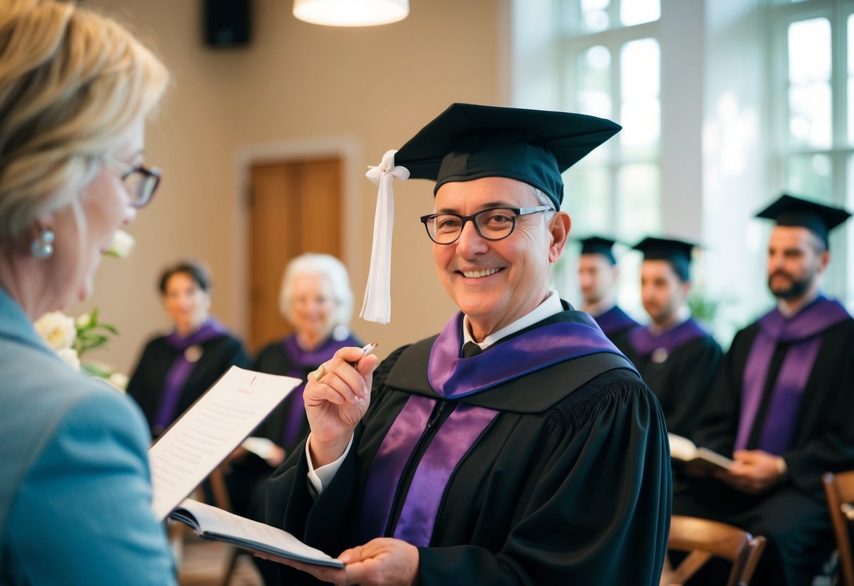 A humanist celebrant's journey from training to certification unfolds through study, mentorship, and public speaking practice