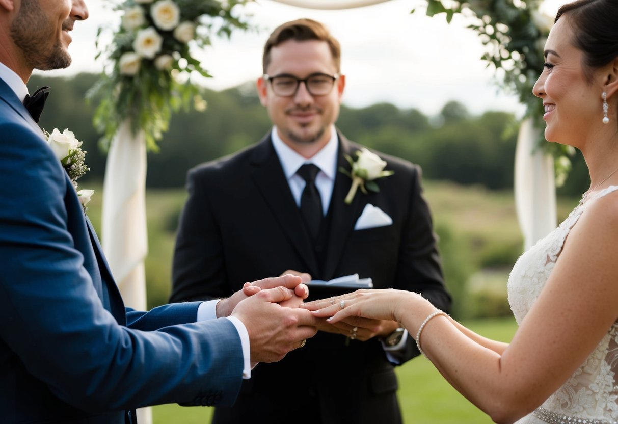 How Does an Officiant End a Wedding Ceremony? Celebrating Love and New ...