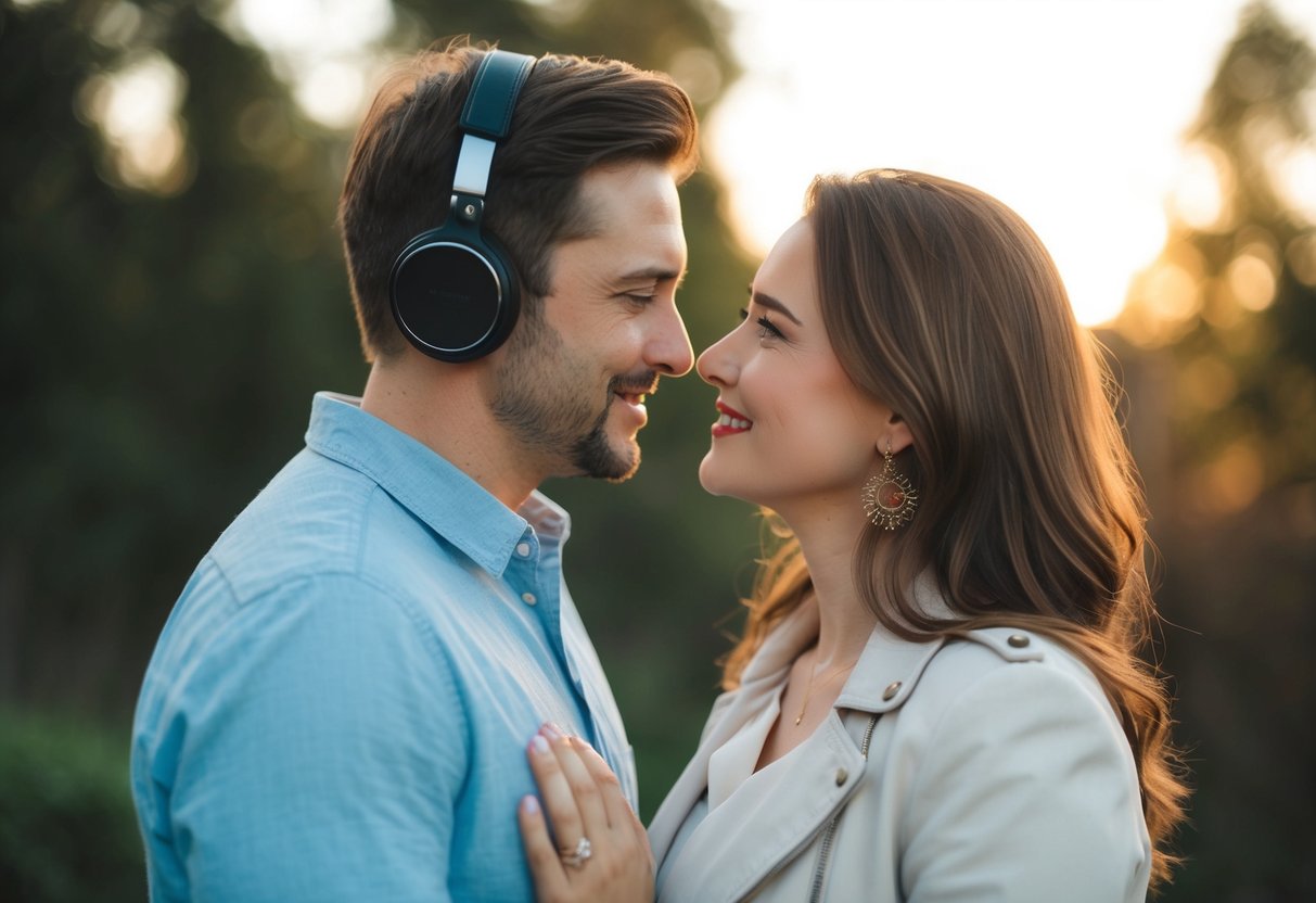 A couple's song choice influenced by cultural symbols and evolutionary instincts