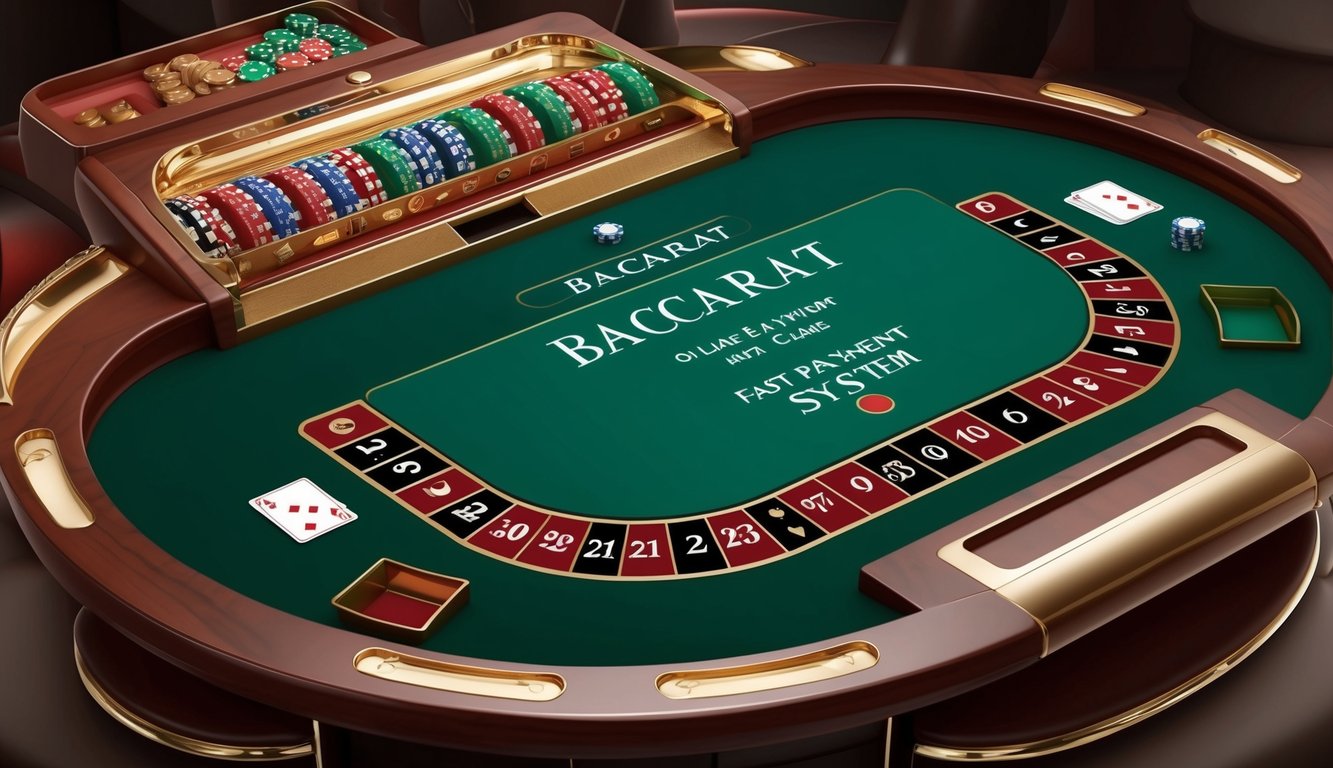 Sebuah permainan baccarat online yang ramping dengan sistem pembayaran cepat