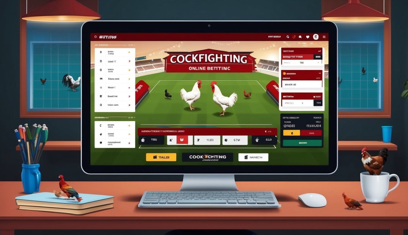 Sebuah platform digital dengan berbagai pilihan taruhan untuk sabung ayam online