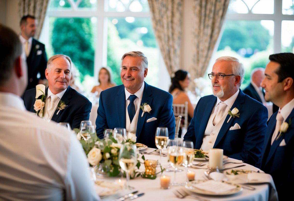 The groom's parents arranging and paying for the rehearsal dinner, and assisting with any travel or accommodation arrangements for out-of-town guests