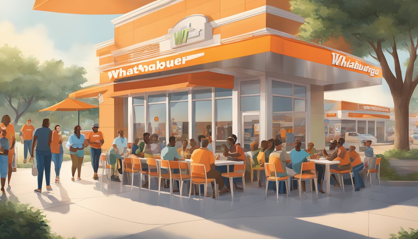 The Whataburger Georgia locations are bustling with local community engagement, with people coming together to enjoy delicious food and socialize