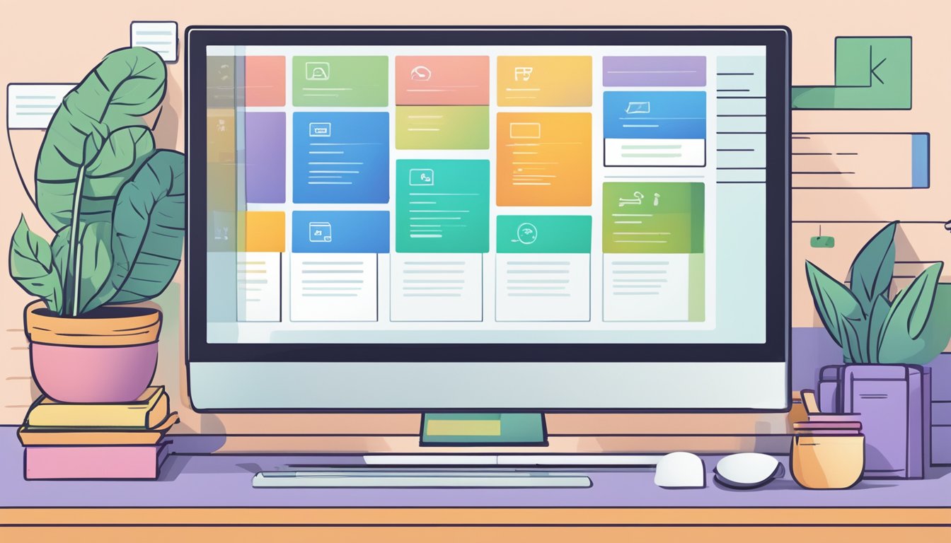 A computer screen displaying various subscription services and pricing options