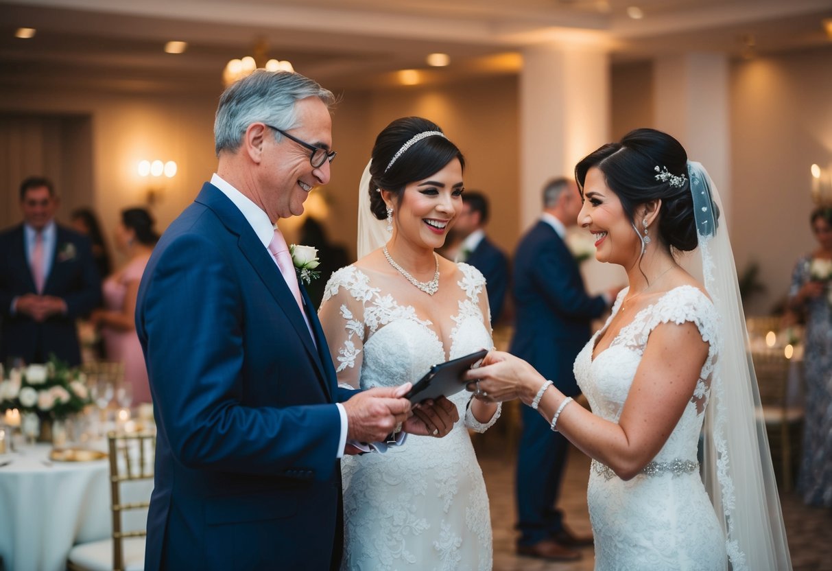 The parents of the bride pay for the wedding venue, catering, and decorations