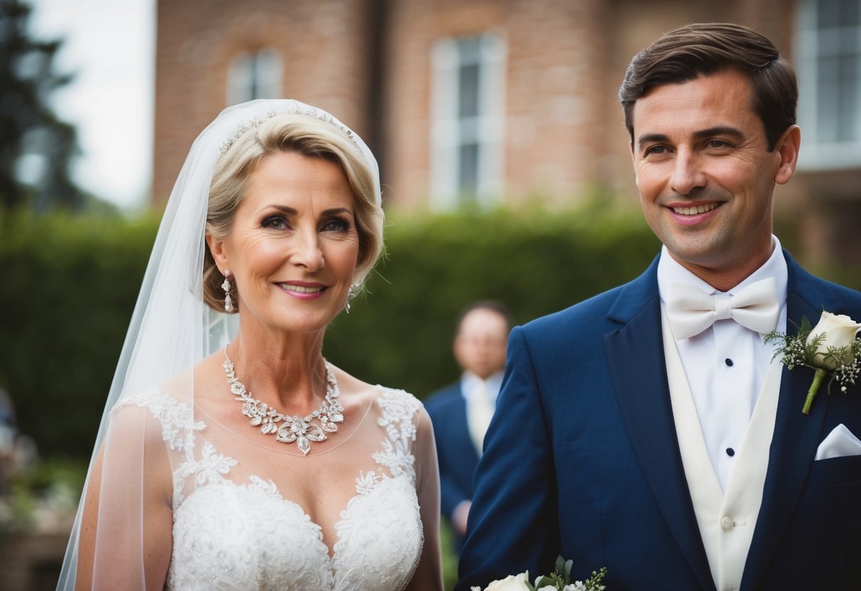 The mother of the groom should not overshadow the bride during wedding events