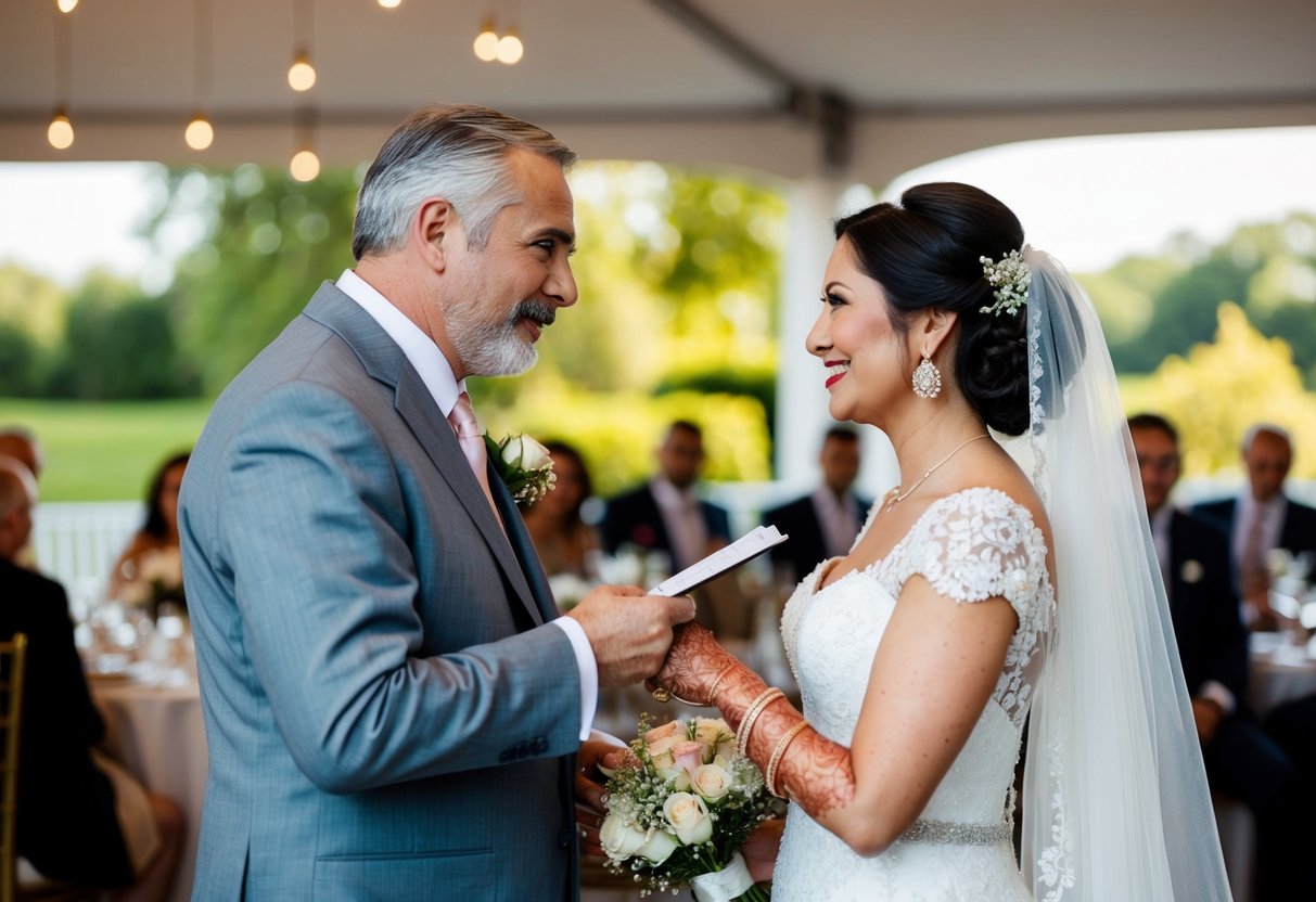 The father of the bride contributes to the pre-wedding expenses, including the venue, catering, and transportation