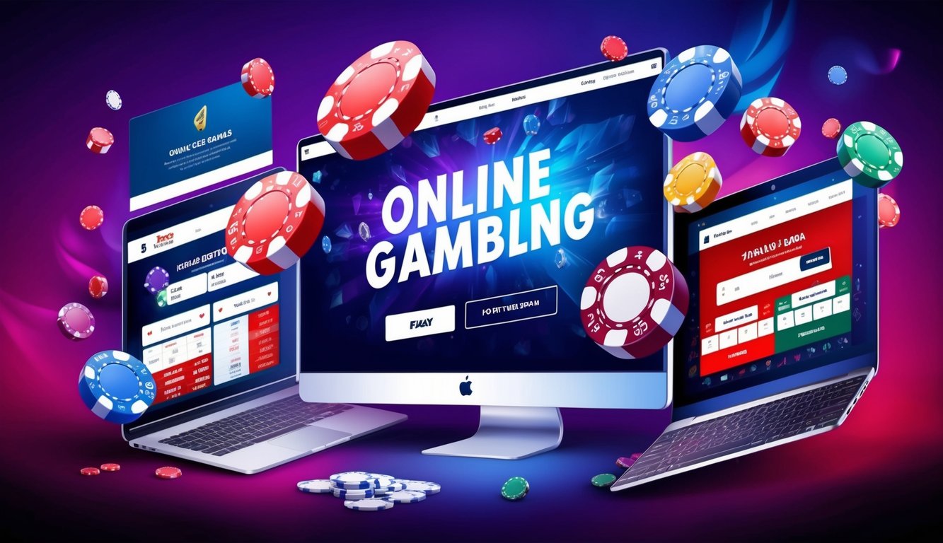 Sebuah situs judi online yang hidup dengan berbagai opsi taruhan dan promosi menarik