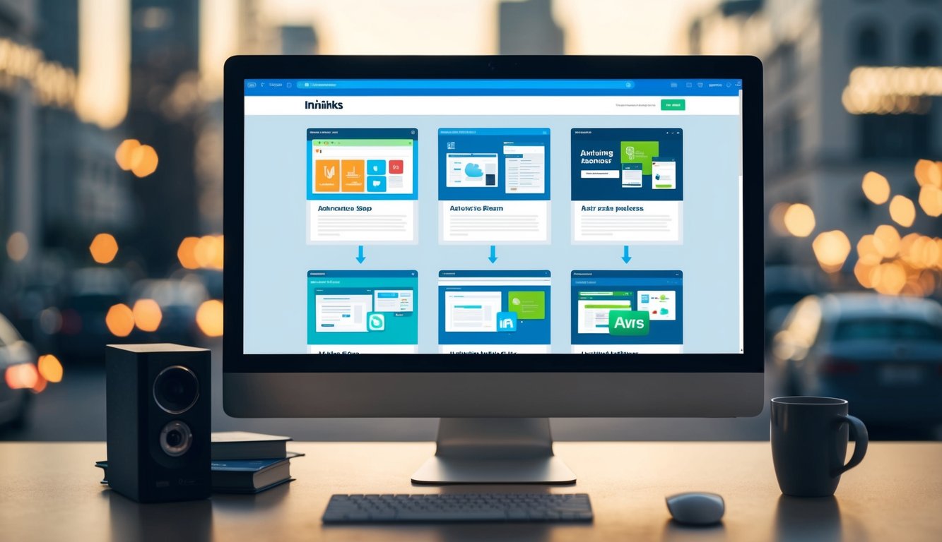 A computer screen displaying various advertising platforms, with Infolinks highlighted and compared to others