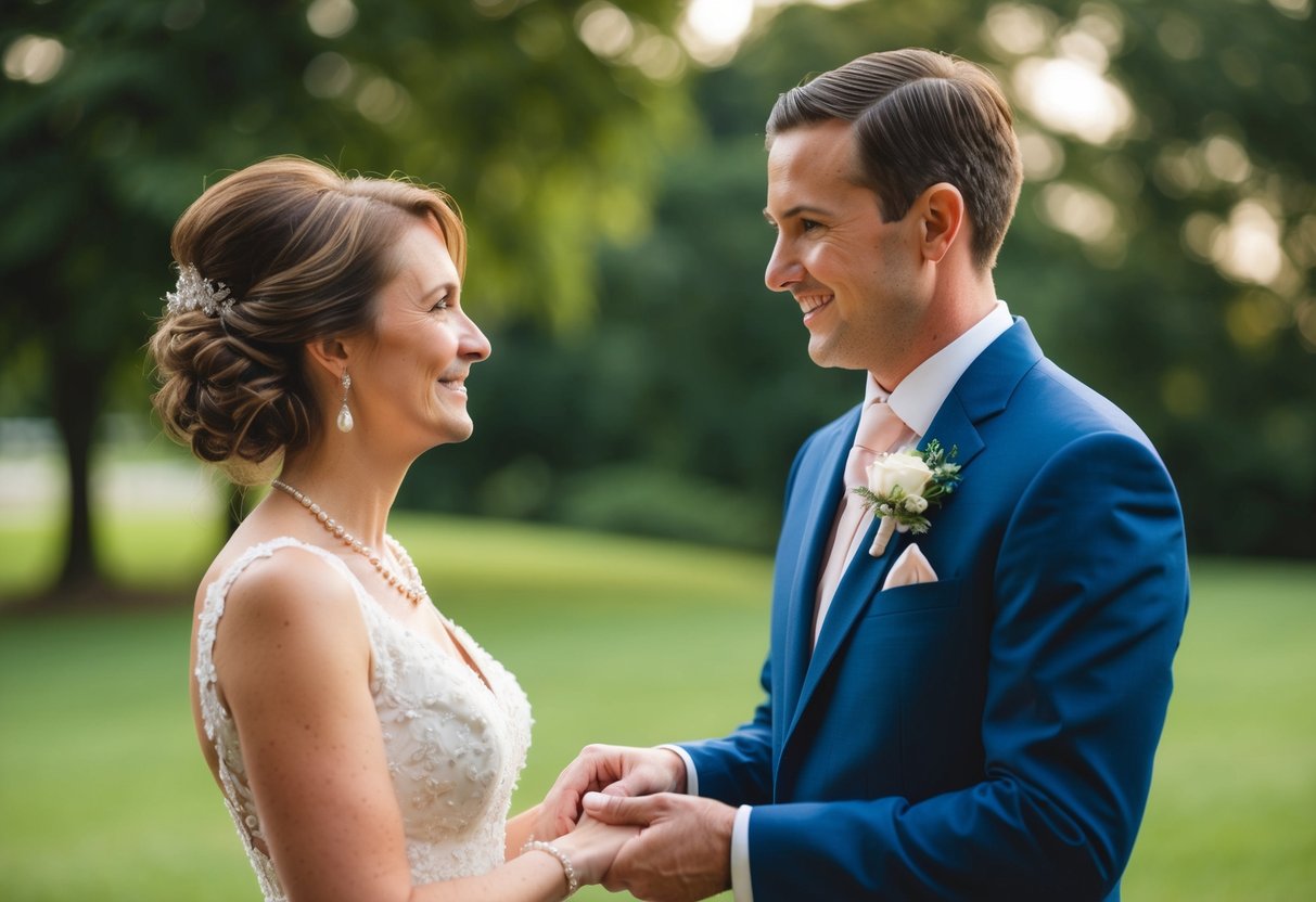 The mother of the groom traditionally pays for the rehearsal dinner, wedding attire, and any specific expenses related to the ceremony and reception