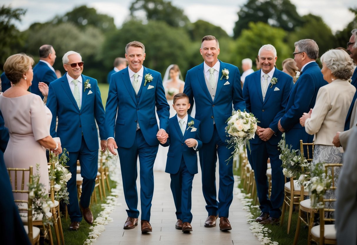 The groom's family is responsible for greeting and hosting the wedding guests. They provide support and assistance throughout the ceremony and reception