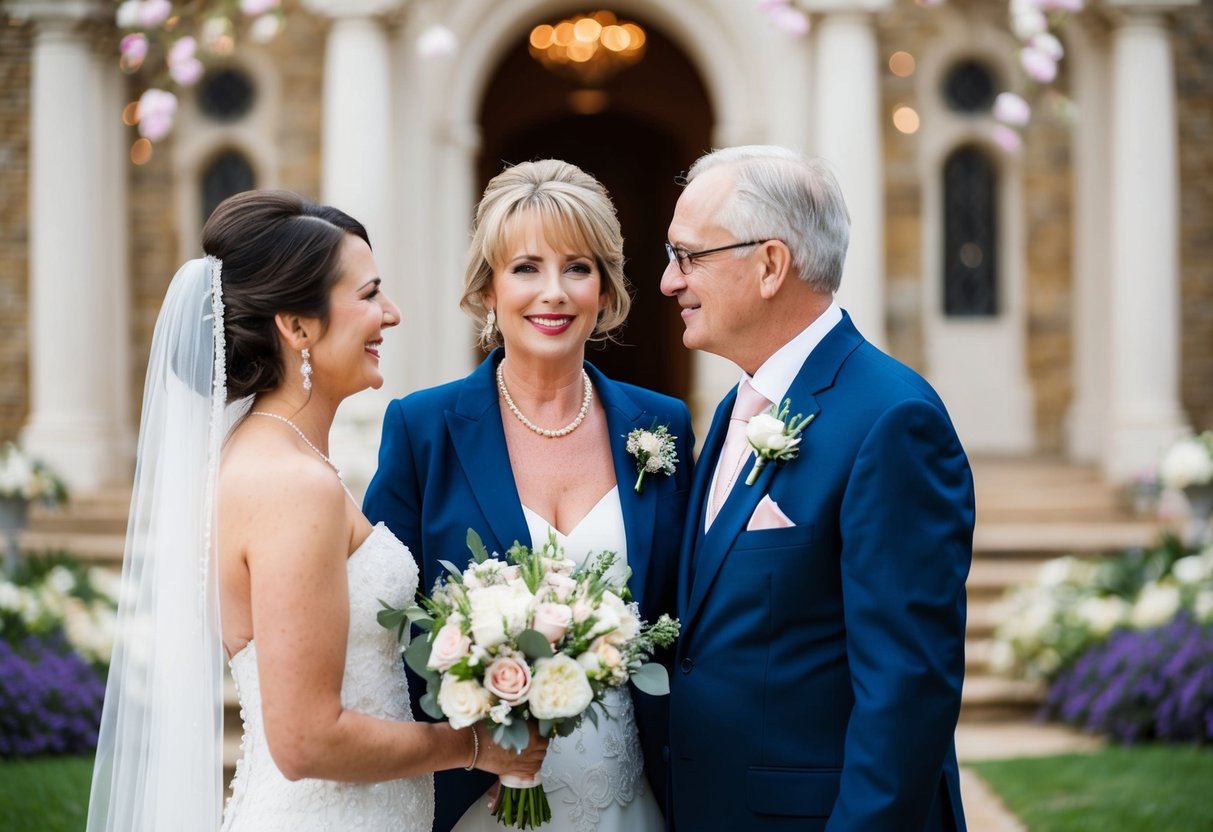 The bride's parents cover ancillary costs and final touches, such as decorations, flowers, and transportation for the wedding