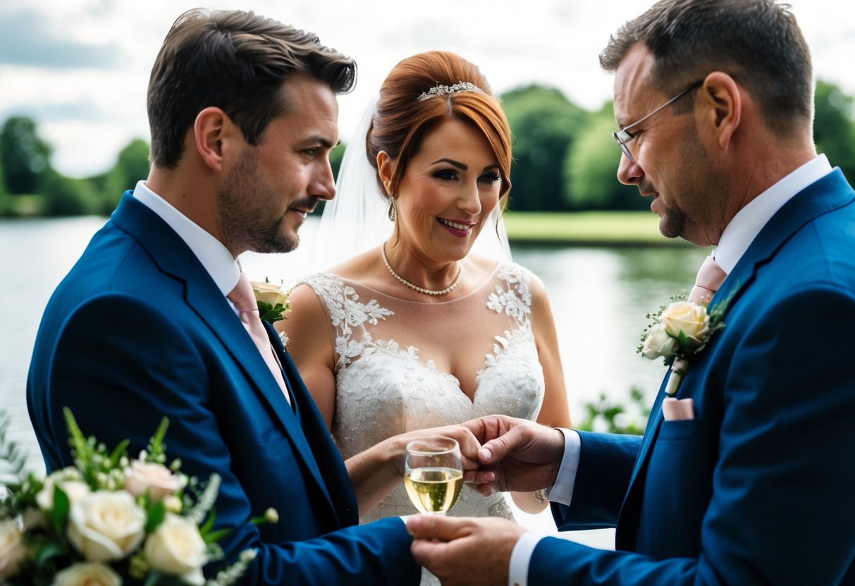 The groom's parents cover wedding expenses, including venue, catering, and entertainment in the UK