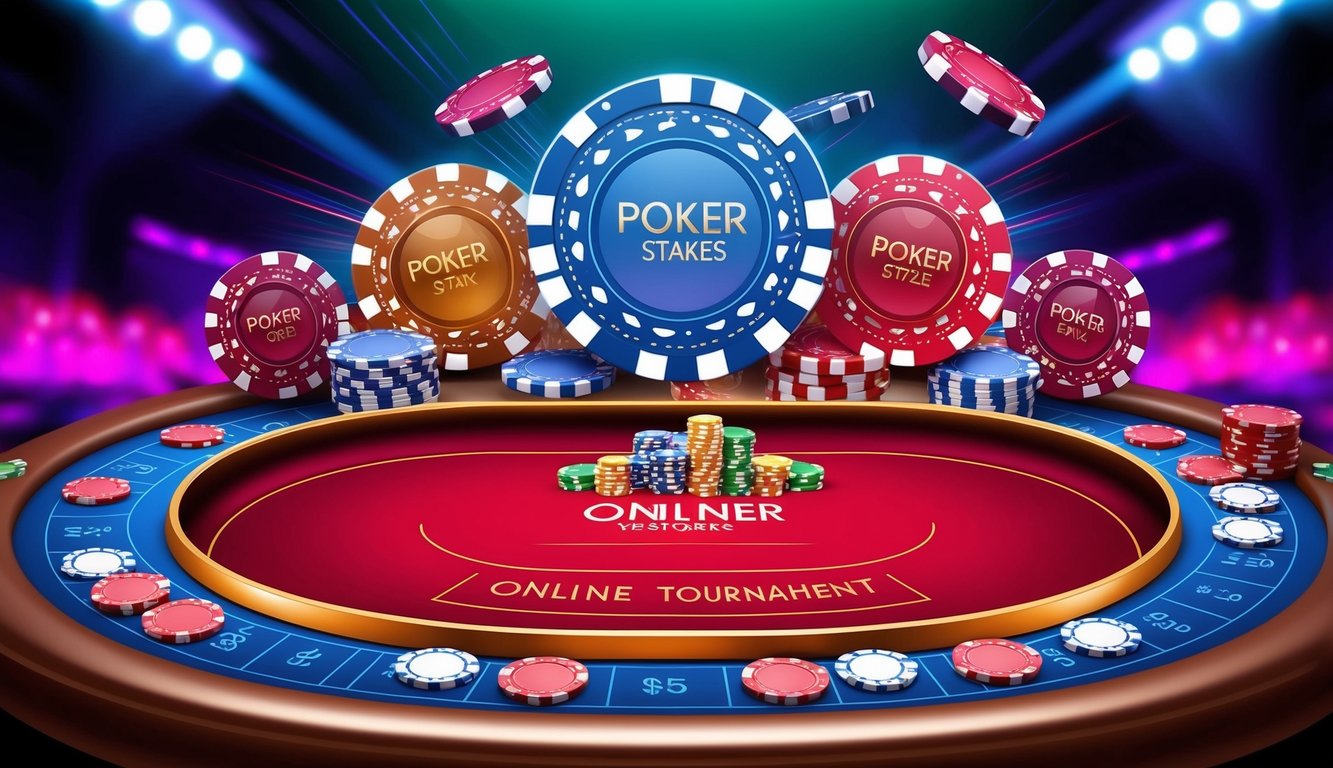 Turnamen poker online yang penuh semangat dengan taruhan tinggi