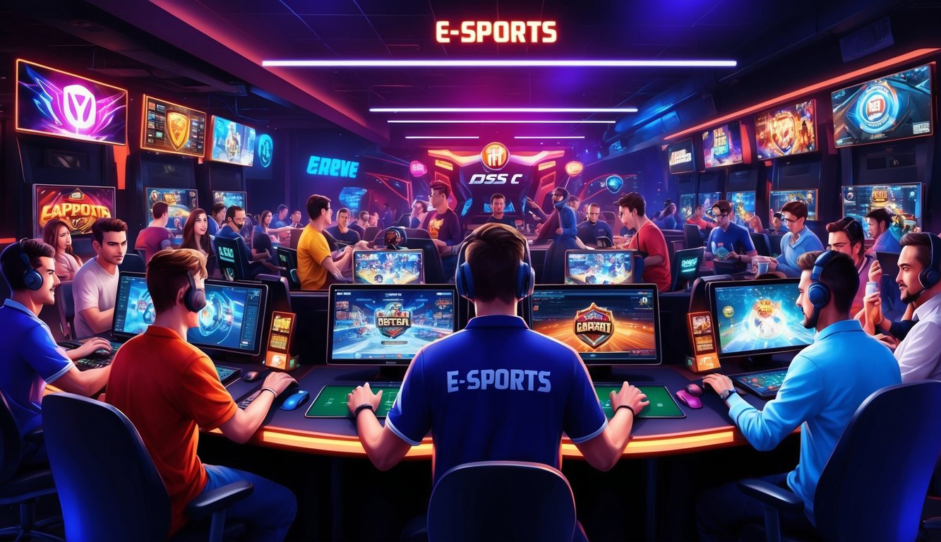 Situs perjudian e-sports yang ramai dengan berbagai permainan populer