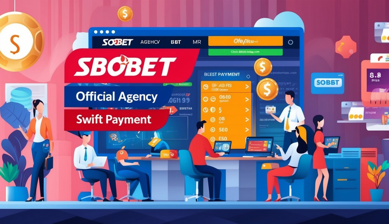 Sebuah agen resmi sbobet yang ramai dengan layanan pembayaran cepat