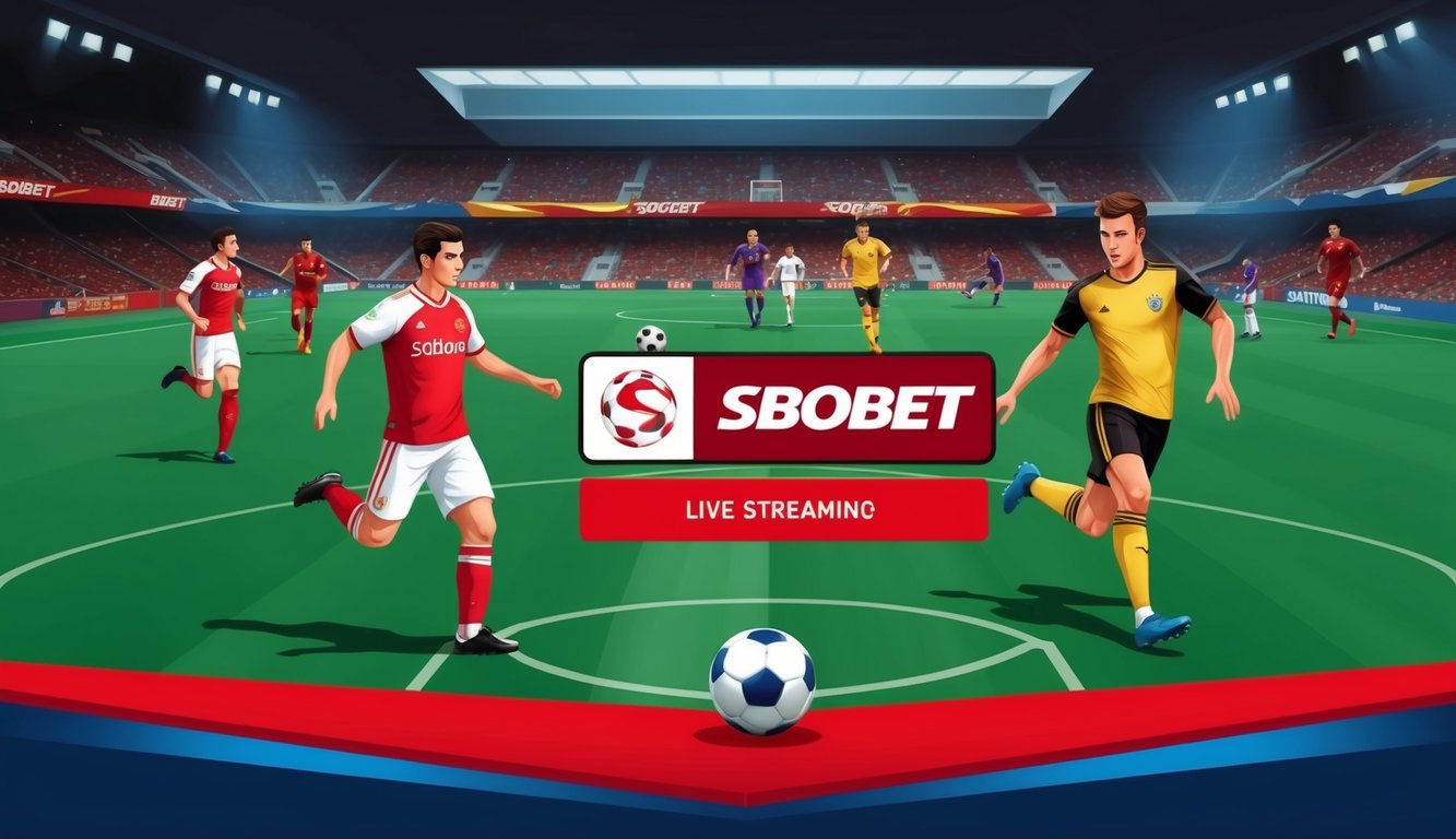 Siaran langsung pertandingan sepak bola di situs web Sbobet