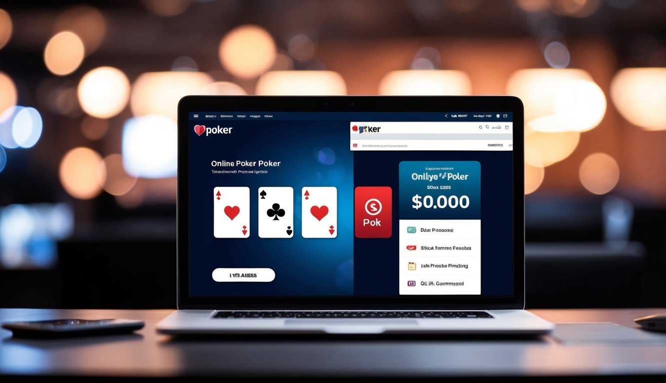 Sebuah platform poker online yang ramping dan modern dengan pemrosesan pembayaran yang cepat